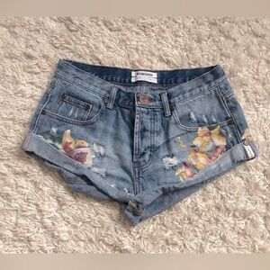 One Teaspoon Denim Shorts